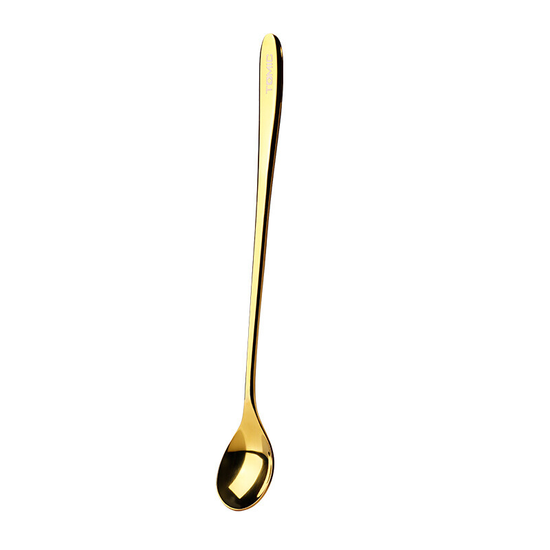 Tomic Mug ceramic cup spoon gift gold