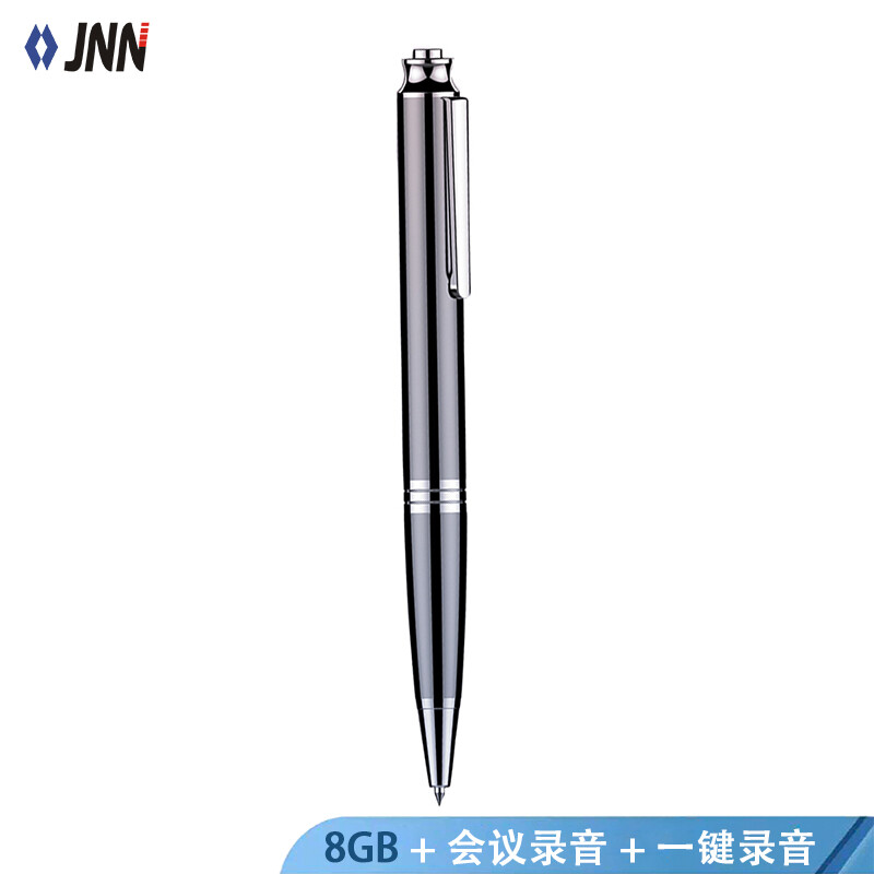 Jnn X60 8g miniature professional pen recorder voice control conference long distance HD noise reduction recorder student MP3 Walkman player for class