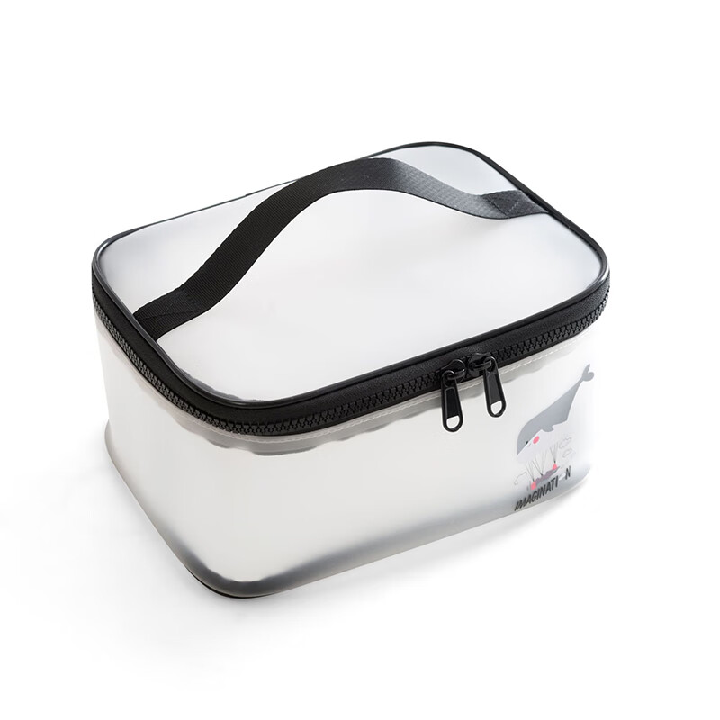 Bangini TPU translucent Travel Toiletries bag men's and women's storage bag toiletries cosmetic bag storage bag portable mesh multifunctional outdoor travel abroad storage Cosmetic Bag Large