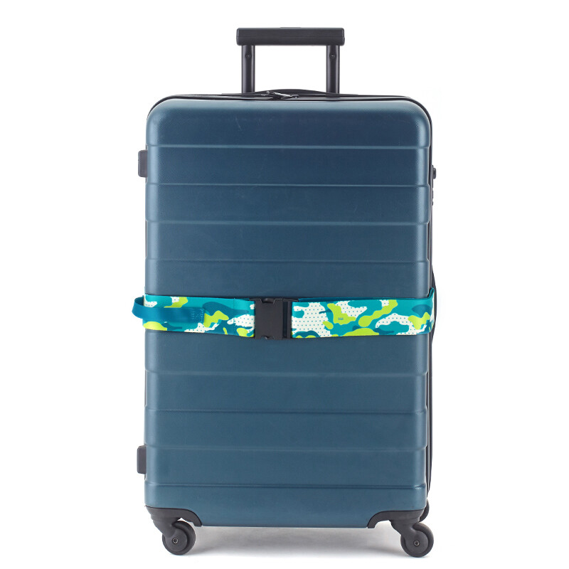 M square luggage suitcase strap strap strap strap strap strap trolley strap camouflage blue l