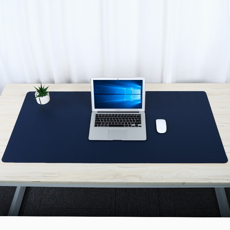 Bubm mouse pad super large office table pad notebook computer pad keyboard pad desk desk desk pad eating chicken Jedi survival pad simple customization plus large Royal Blue + yellow