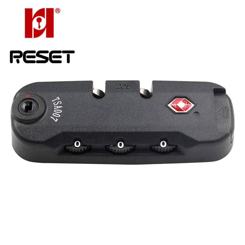 Reset rst-335 outbound TSA password lock Trolley Case luggage bag lock password padlock luggage accessories lock