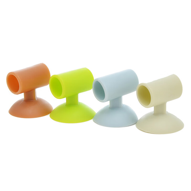Luochu luxchic silicone door handle crash pad protective cover hole free door suction children's safety silicone door handle gloves 5 sets