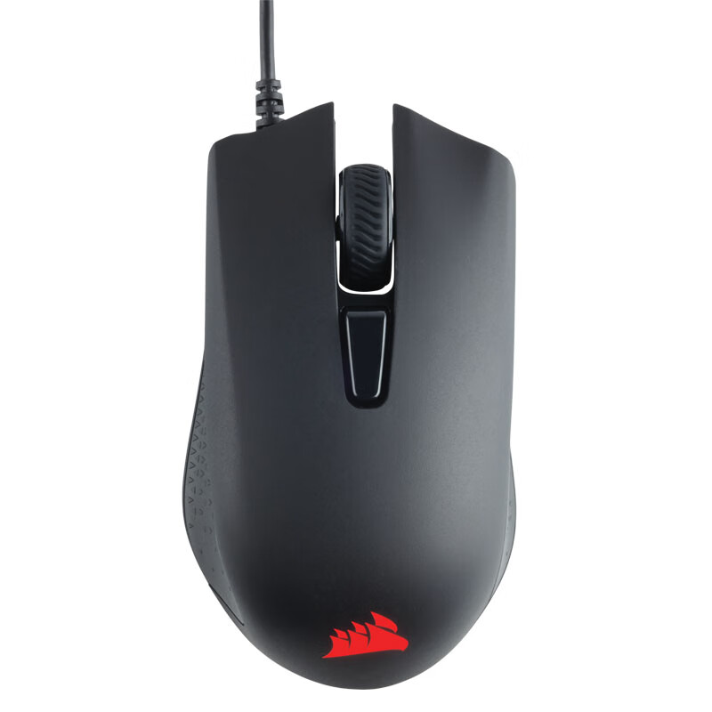 Uscorsair harpoon RGB Pro wired mouse game mouse RGB portable E-sports mouse black 12000dpi