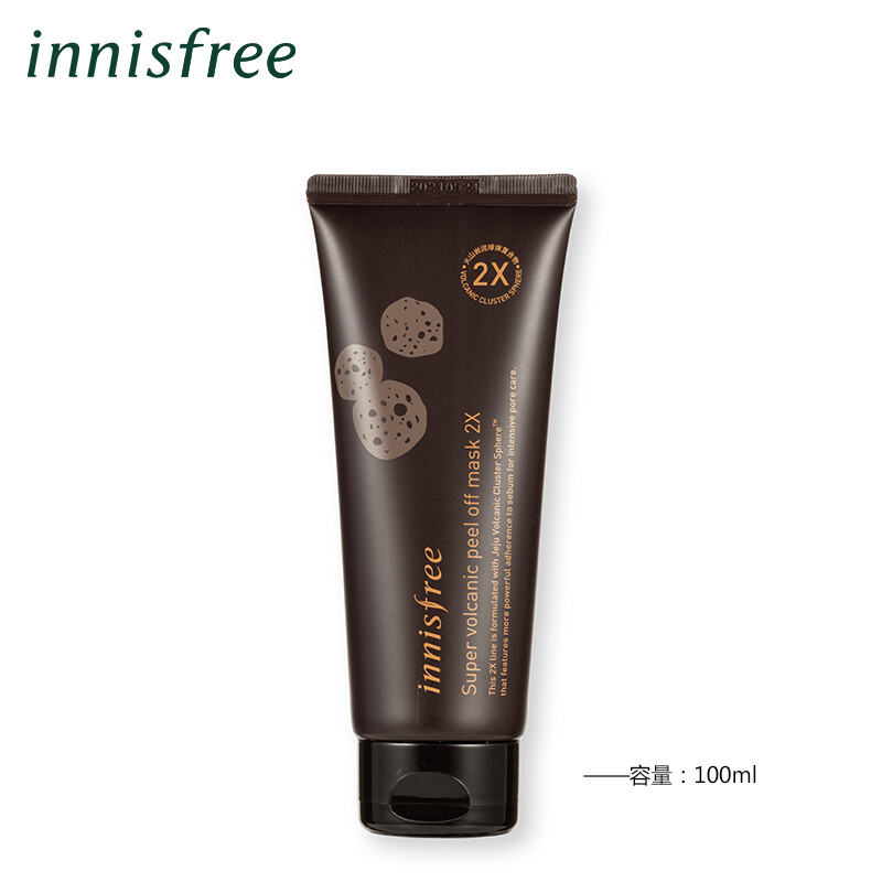 Innisfree 100ml: Volcano pore pore cleaning double clean and multi effect hand pulled noodle mask