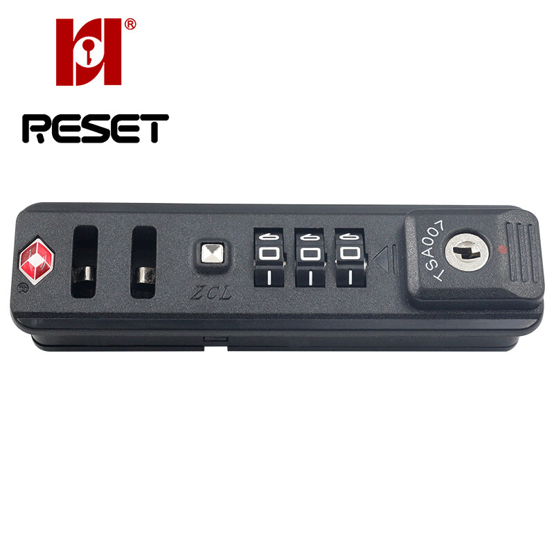 Reset rst-331 outbound TSA password lock in Europe and America Travel Trolley Case accessories password lock luggage lock password padlock