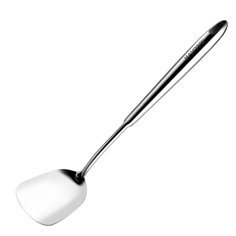 Maxcook frying shovel 304 stainless steel shovel integrated thickened frying shovel mccu733