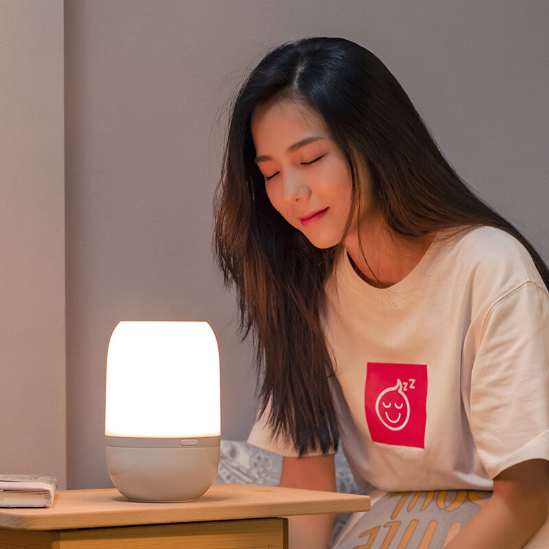 Sleeppace enjoy sleeping smart bedside lamp sleep wake-up table lamp LED small night lamp Ding Dong speaker voice controlled xiaojingyu app intelligent control Xiaomi table lamp