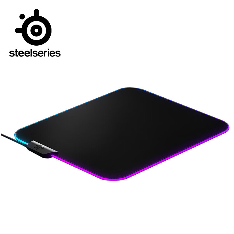 Steel series QCK prism cloth medium full color RGB light effect Warcraft nostalgia service professional game mouse pad (320 * 270 * 4)