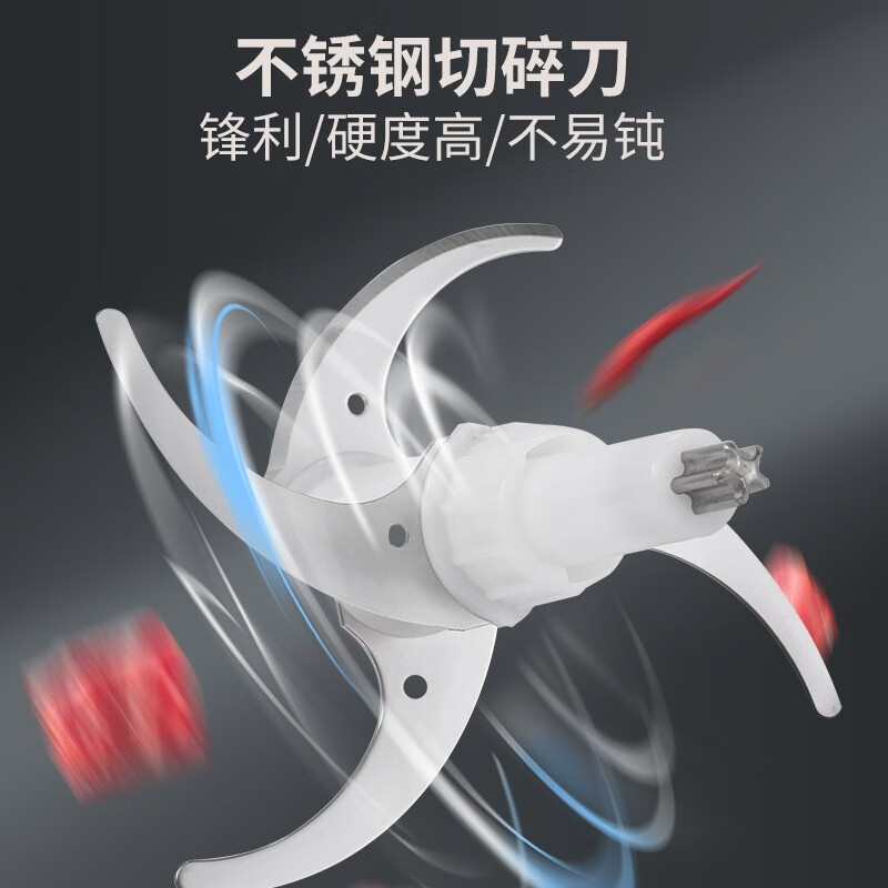 张小泉不锈钢食品加工器 绞肉机 碎肉机 C56010100