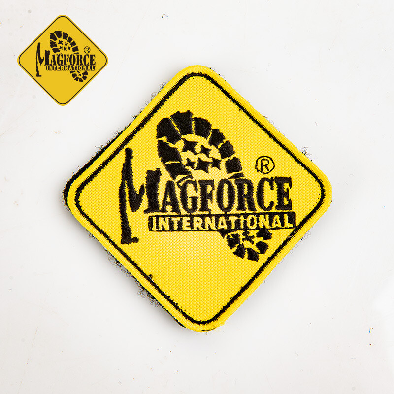 Magforce Taiwan horse embroidery Velcro badge outdoor armband backpack fashion paste logo mp9111