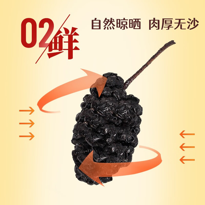 鲜记 桑葚干388g/罐