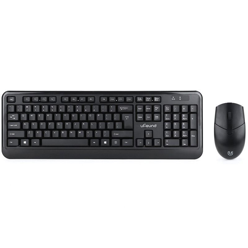 Ufound R751 wireless keyboard and mouse set business office 2.4GHz 10m transmission computer keyboard notebook external mouse key set