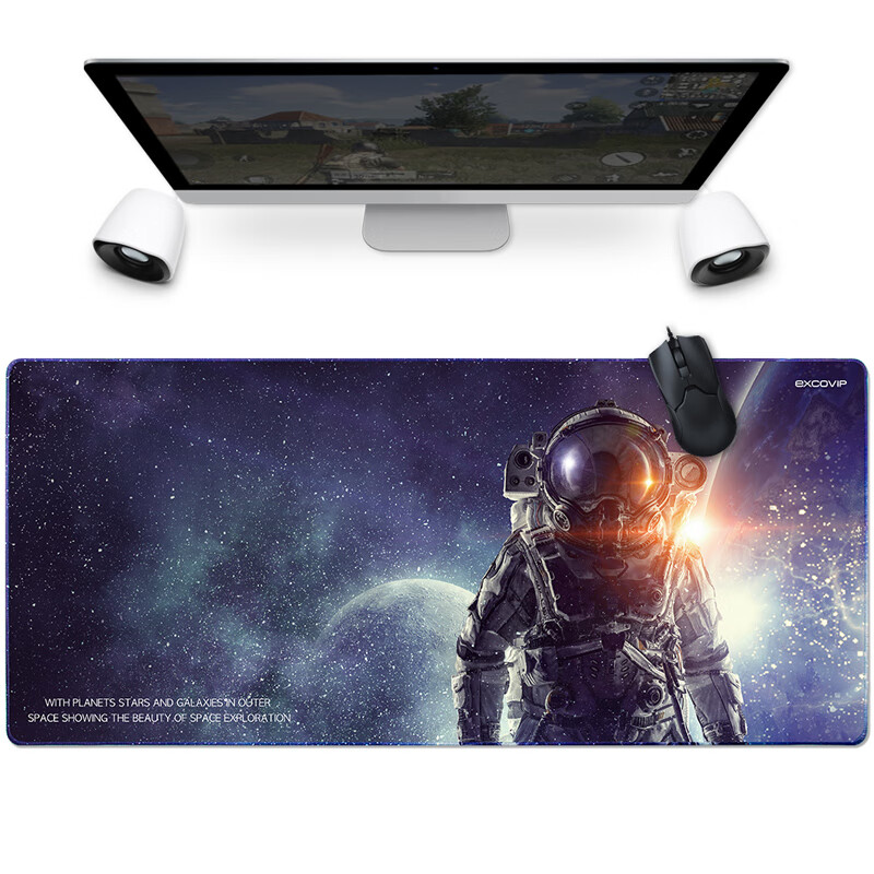 EXCO 900x400x2mm star traveler wrapped mouse pad table pad super large lock game pad msp190805 XXL