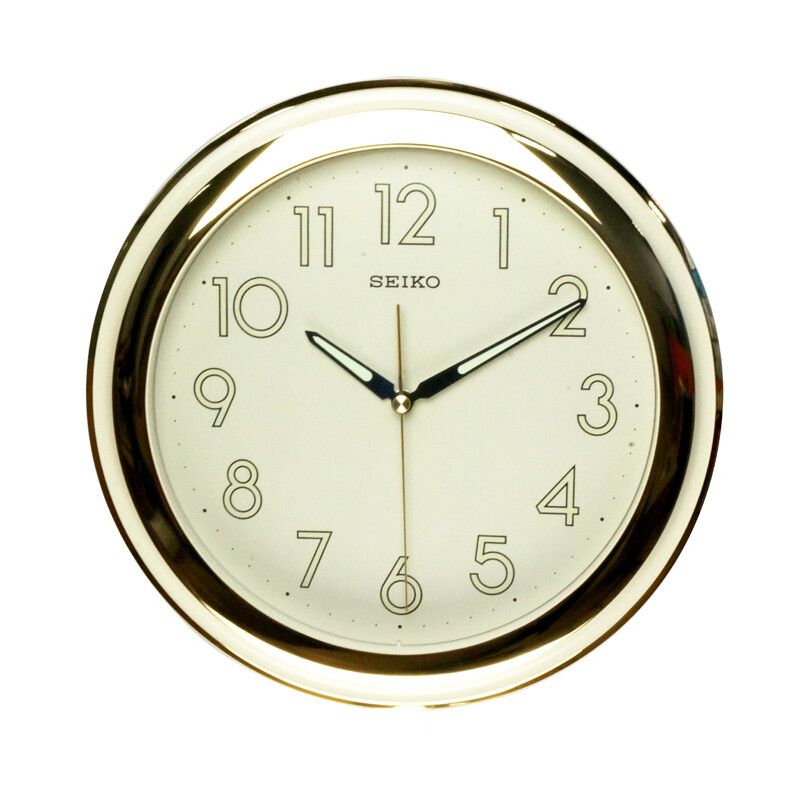 Seiko fashion creative European silent living room home wall clock and watch
