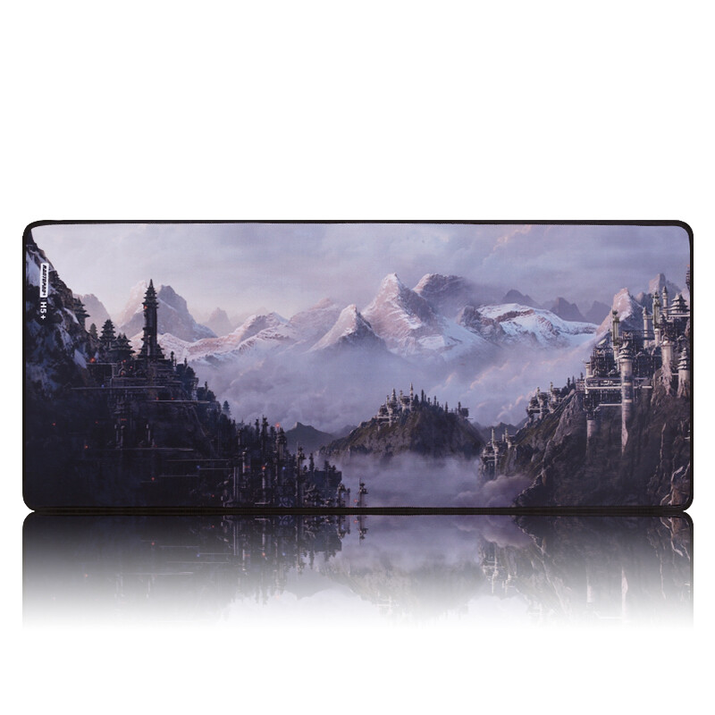 Rantopad H5 + e-sports game table pad lockedge mouse pad super large keyboard pad thickened version - ancient castle