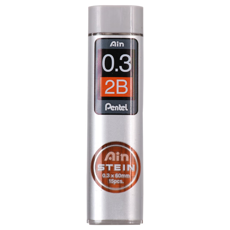 Japan Pentel 2B automatic pencil lead student test special movable lead 0.3mm2 tubular c273