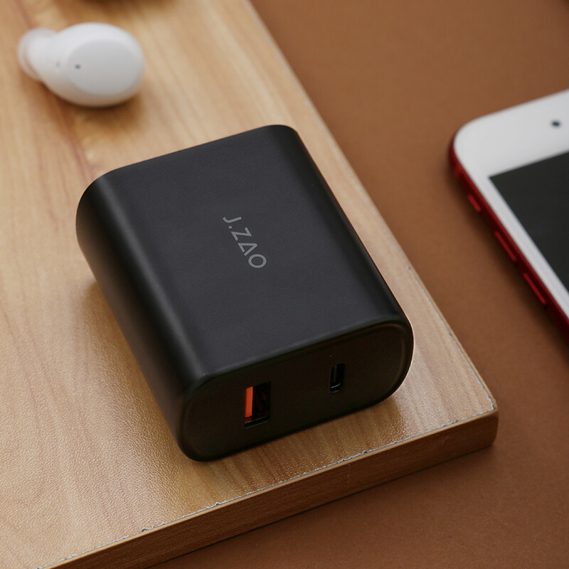 Jingdong jingzao Apple PD charger 30W fast charger Huawei 5A fully compatible 22.5w suitable for iphone11 / 11 Pro Max Huawei P30 / mate20 Xiaomi Samsung black