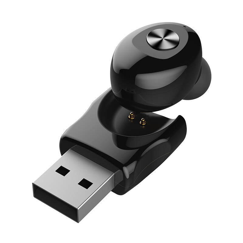 Newmine L10 true wireless Bluetooth headset invisible single ear Mini ultra small in ear sports running business driving and cycling basic version