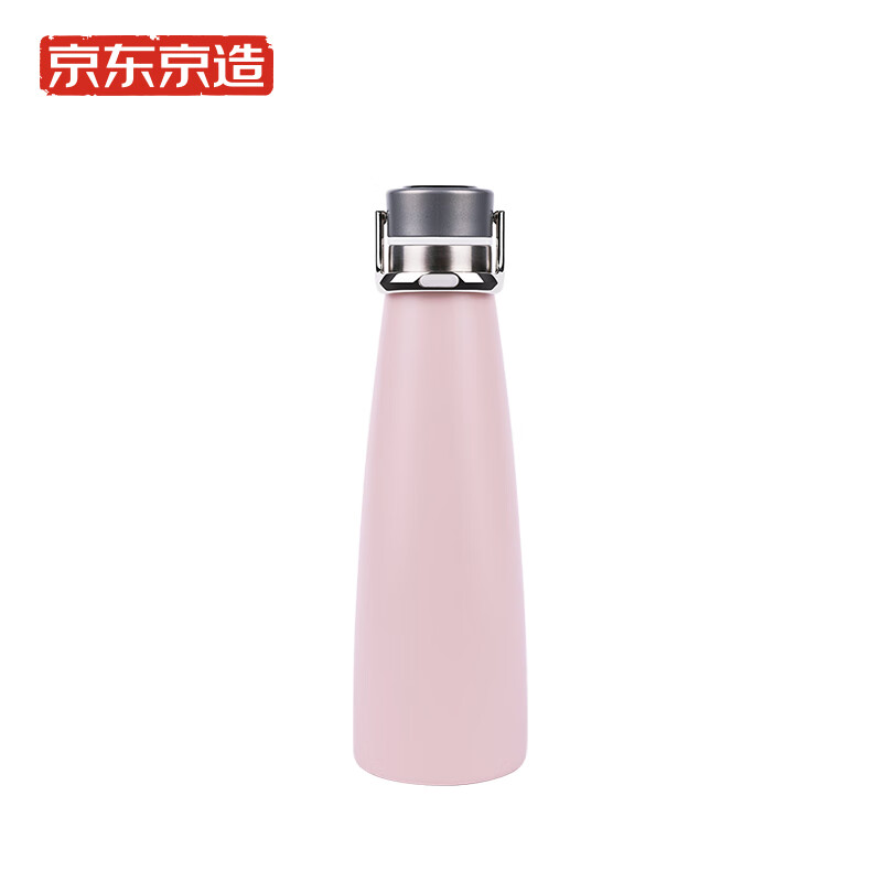 Jingdong jingzao outdoor sports long-term cold insulation Cup 304 stainless steel 475ml cherry powder intelligent