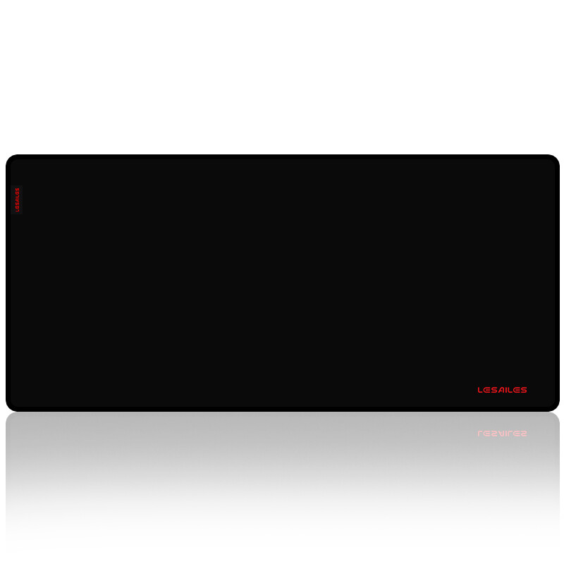 Lesailes 900 * 400 * 4mm rough grid professional e-sports game mouse pad large lockedge computer keyboard table pad easy to clean