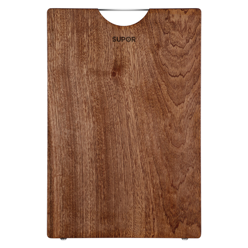 SUPOR solid wood chopping board imported ebony whole wood square chopping board thickened chopping board 4530