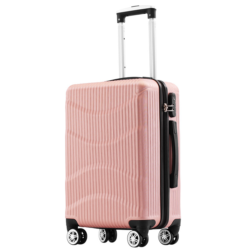 Zenesse universal wheel trolley case wear resistance and fall resistance 20 inch suitcase men's and women's suitcase boarding case password box rose gold