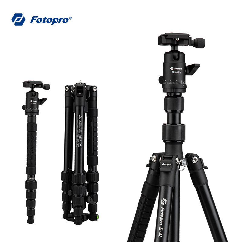 Fotopro e-4i + fph-42q multifunctional digital camera tripod bracket anchor live broadcast mobile phone bracket