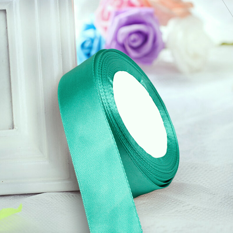 Tatanice creative gift ribbon gift box packaging ribbon gift accessories holiday party decorative materials room layout decorative ribbon 25mm width Tiffany green tsd1001
