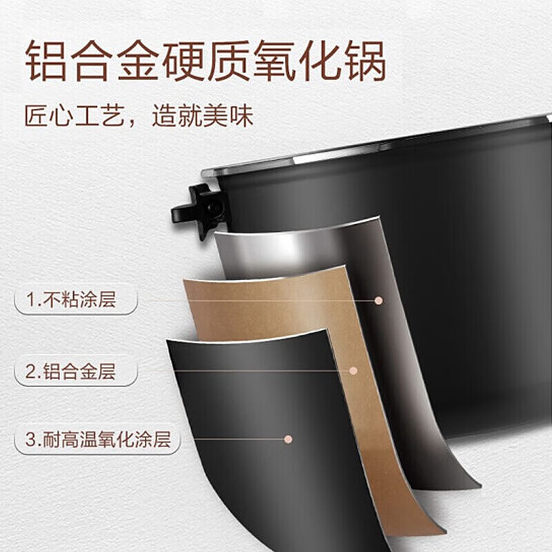 松下（Panasonic）智能电高压锅 5升大容量一键式菜单 日本家用压力锅无水料理多功能饭锅 滑盖式解锁SR-PS508轻奢