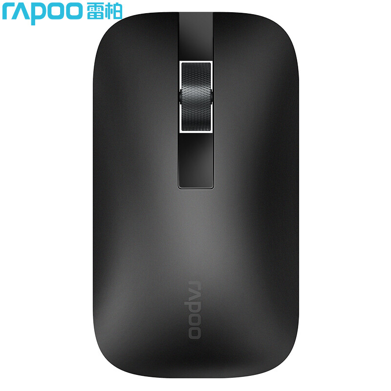 Rapoo m550 rechargeable mouse wireless Bluetooth mouse Office Mouse mute mouse ultra thin mouse rechargeable mouse notebook mouse black self support