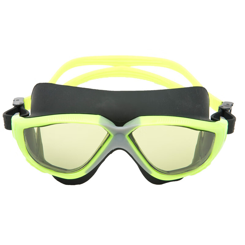 Li Ning Li-Ning swimming goggles large frame men's and women's HD diving goggles HD fog proof waterproof swimming glasses lsjp524-4 fruit green