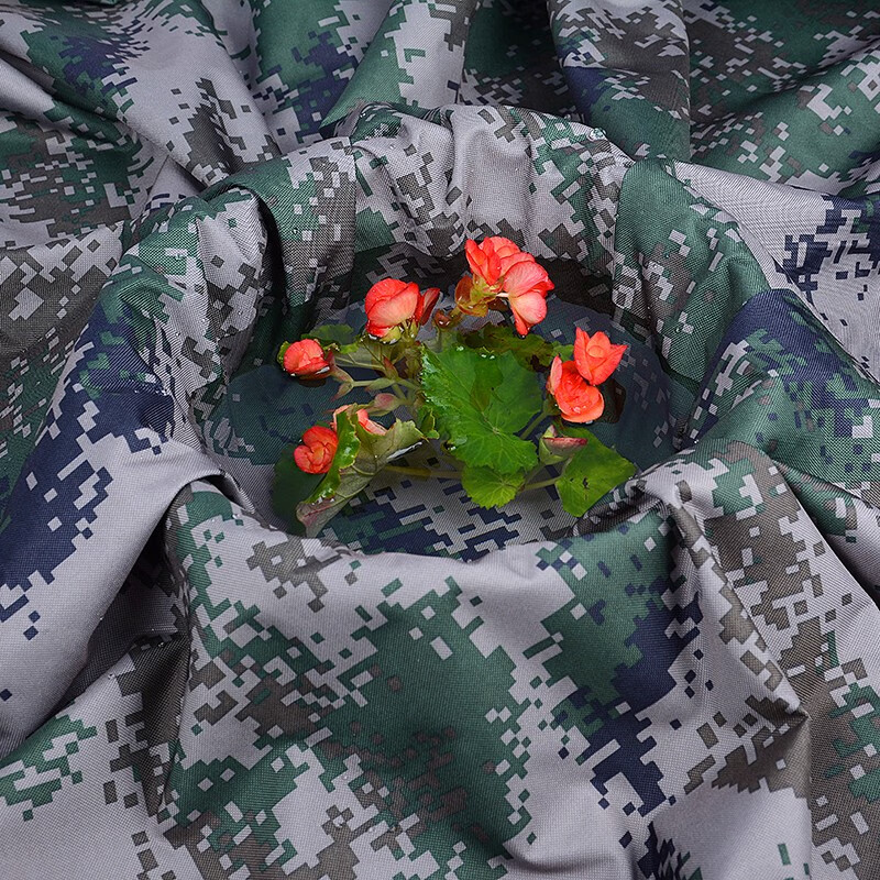 YATO 加厚迷彩布 户外防雨布篷布帆布耐磨防水布油布遮阳布货车蓬布 10米宽*12米长