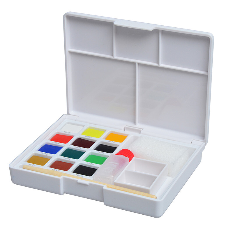 Dutch watercolor Mini Set (saura-12) Japanese watercolor painting