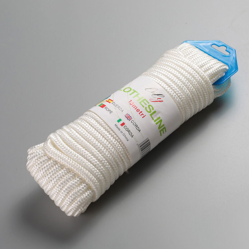Wutong Anan airliner, thickened polypropylene cord, polypropylene air conditioner, polypropylene binding rope, white 10 meters.