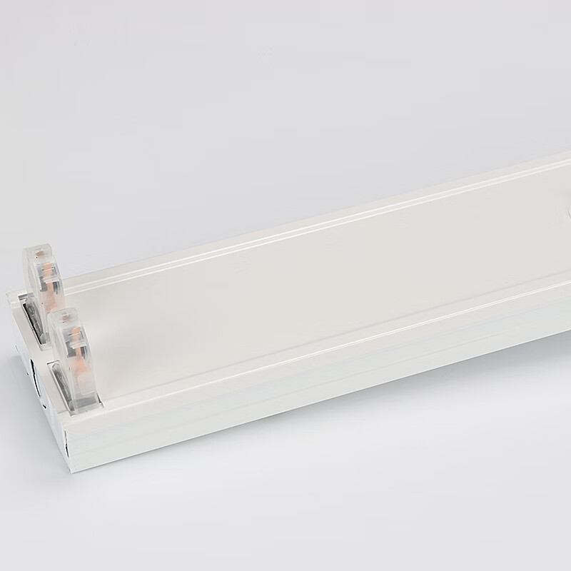 金荣（JINRONG）LED日光灯双管支架灯节能灯具仓库照明灯1.2米双支平盖LED灯管15W