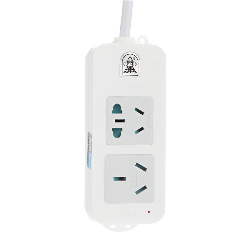Bullet head new national standard high power socket ts-830 1.8m 16A closed door plug bank / power wiring board / patch board 10A plug can be used for air conditioning electric water heater electric heating