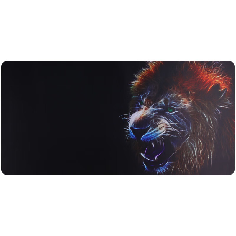 Snake game mouse pad oversized computer table pad thickened office desk keyboard pad (1.2m long) precision edging anti-skid washable p27 lion