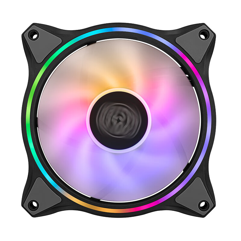 CoolerMaster masterfan mf120 halo ARGB chassis fan (balanced fan / dual ARGB light effect / mute noise reduction)