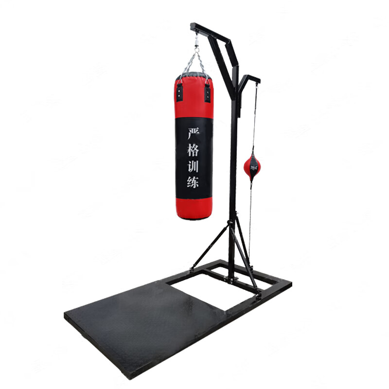 普洛（puLuo）拳击架子不倒翁综合训练器引体向上款1.2米实心沙袋