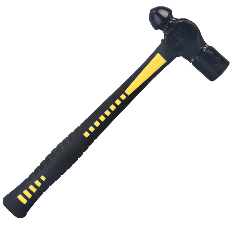 Kaida Kata round head hammer with plastic handle iron hammer hardware tools household hand hammer hammer nipple hammer carpentry installation hammer nipple hammer blackening and rust prevention kt41006