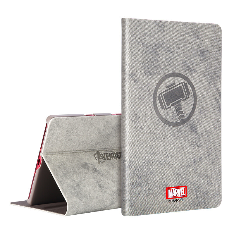 Migu Huawei M6 high energy version protective case 8.4 inch flat protective case multiple connection Marvel hero genuine cartoon full package silicone anti falling support leather case Raytheon