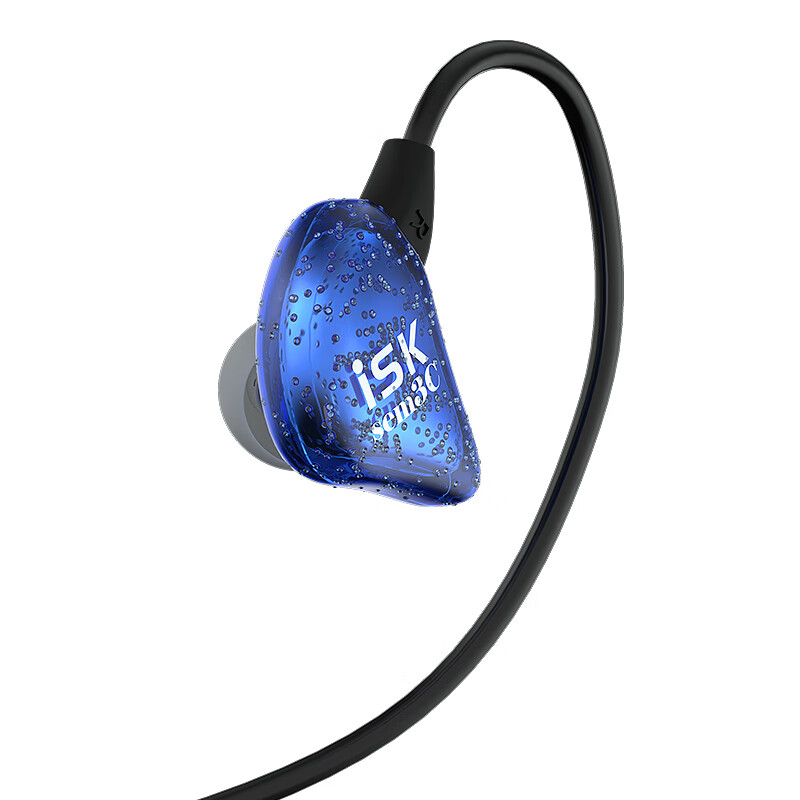 Isk sem3c professional in ear earplugs with strong bass and clear treble karaoke / Games / music / webcast
