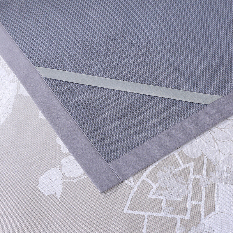 富安娜家纺凉席粗丝加厚凉席夏季空调席可水洗提花冰丝席三件套 1.5米床