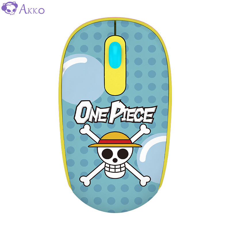 Akko SMART1 navigation King Wireless Mouse Pink Girl Boy Cute Office Mouse portable mouse 2.4G notebook cartoon animation Fishman Island