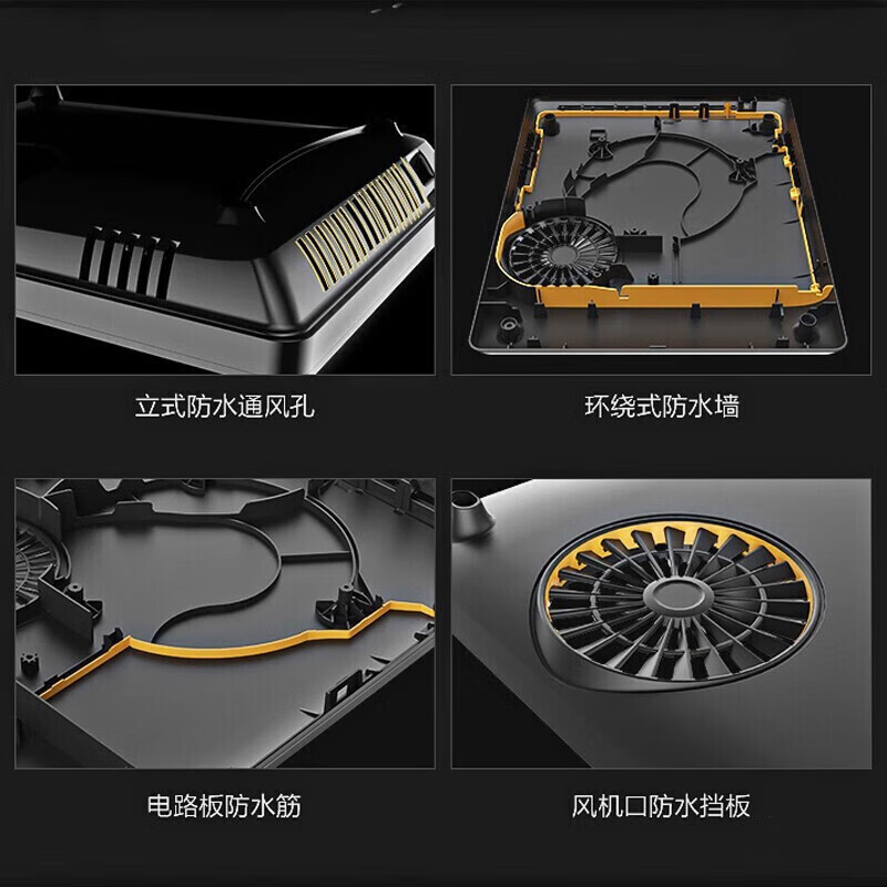 美的（Midea）电磁炉家用大功率匀火加热火锅炉十档火力智能定时触摸屏4D防水家用MC-CLE2221