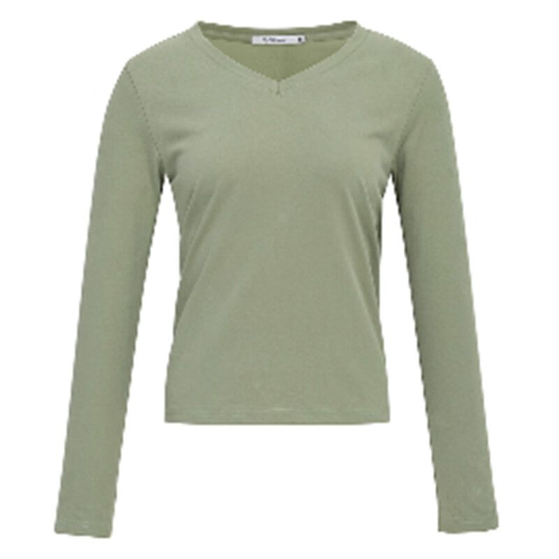 Women's  long-sleeved  T-shirt  2100164  green