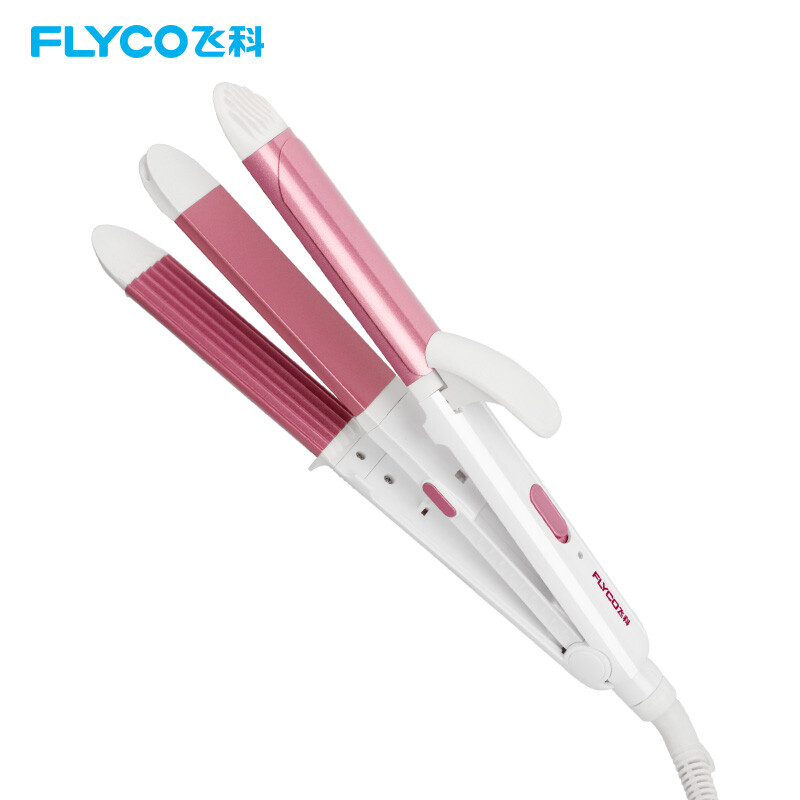 Flyco curling stick curler perm straight curler straight curler three in one fh6875