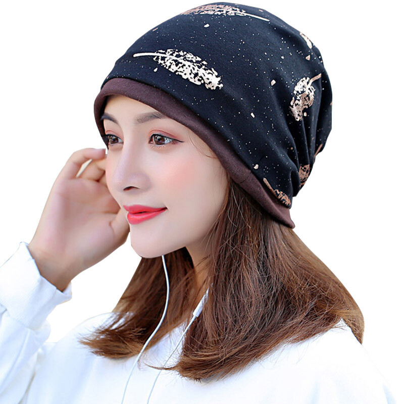 Maxvivi Wool Hat Women's Gilded Korean side hat hat women's edge warm fashion hat multifunctional fashion hat moon hat wmz933055 black