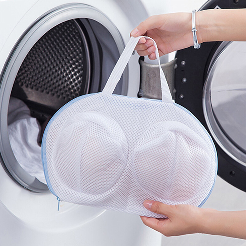 Foojo laundry bag [fine mesh] travel storage bag anti deformation underwear bra bag (including handle)